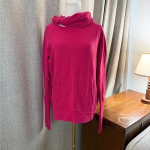 Zella Fuchsia Cowl Neck Sweater
